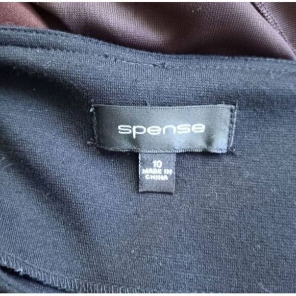 SPENSE BLACK DRESS SZ.10 EUC - Picture 5 of 6